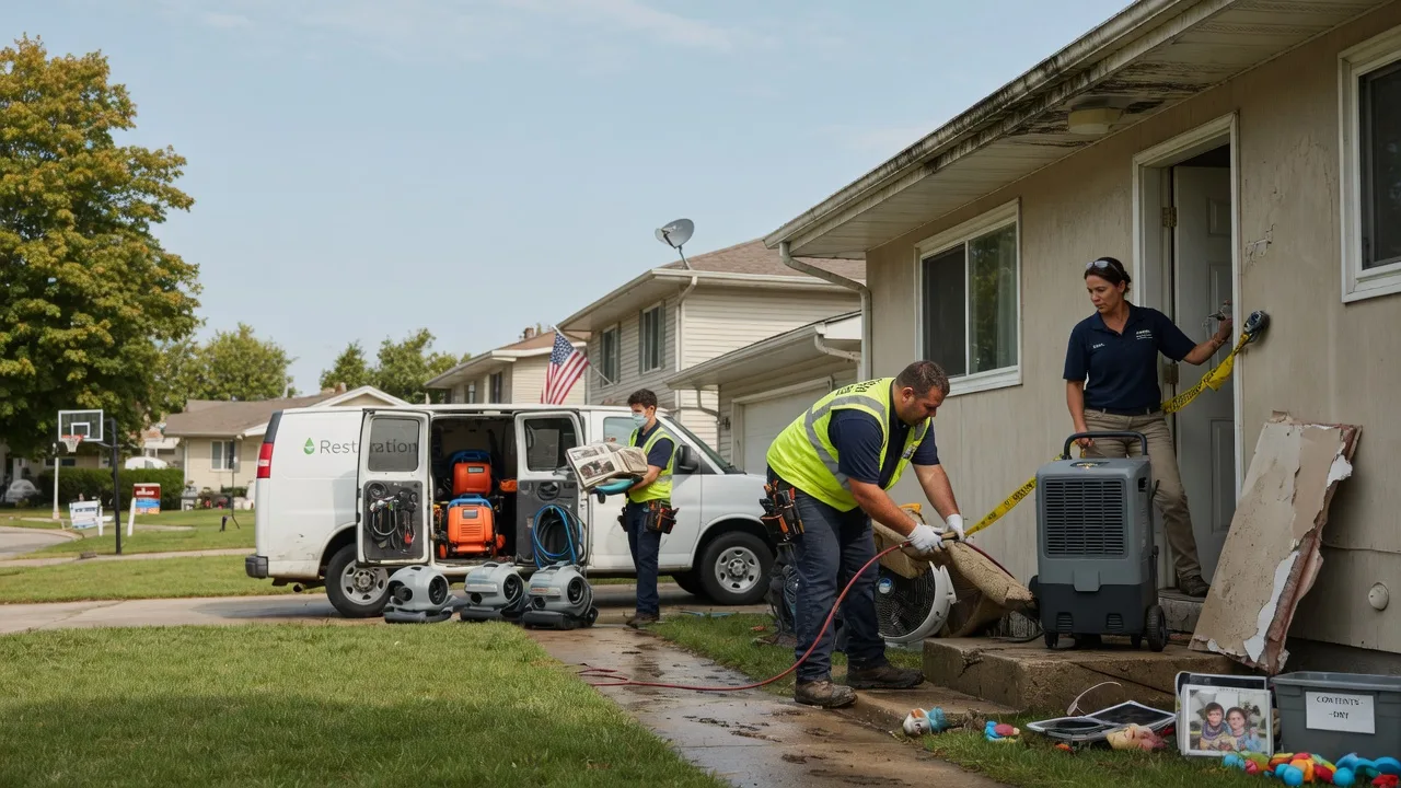 Water Damage Restoration in North Dakota near me